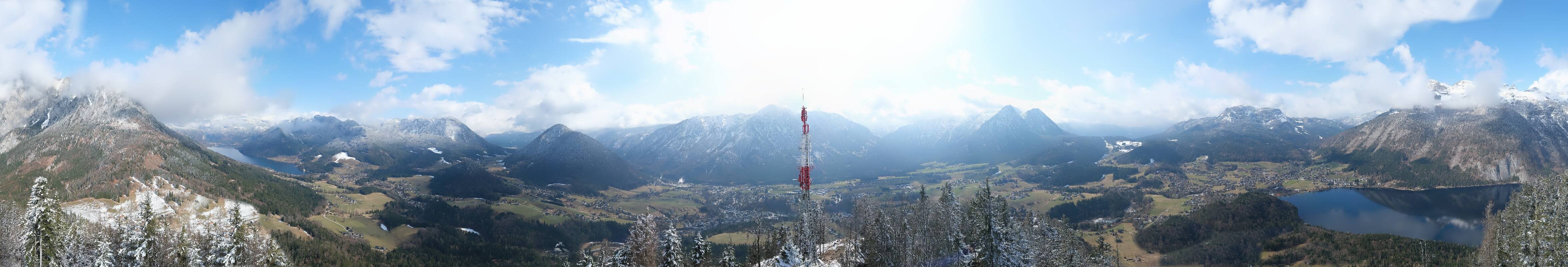 Archiv Foto Webcam Altaussee - Aussichtsturm Tressensteinwarte