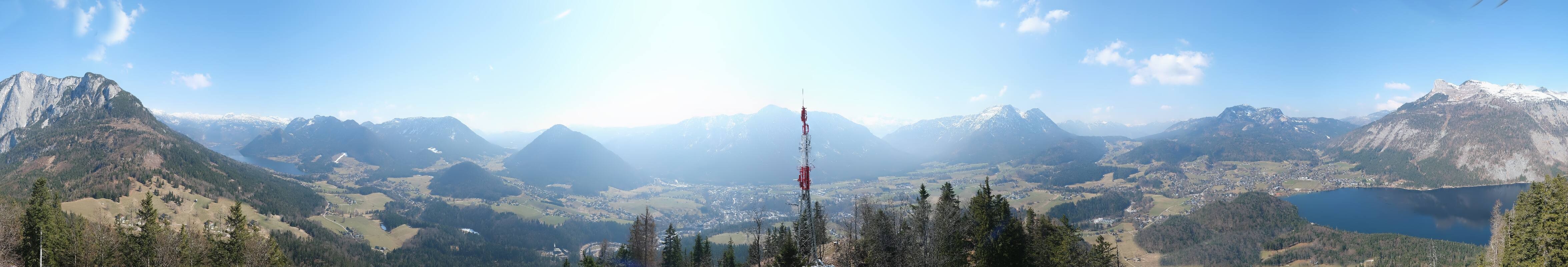 Archiv Foto Webcam Altaussee - Aussichtsturm Tressensteinwarte