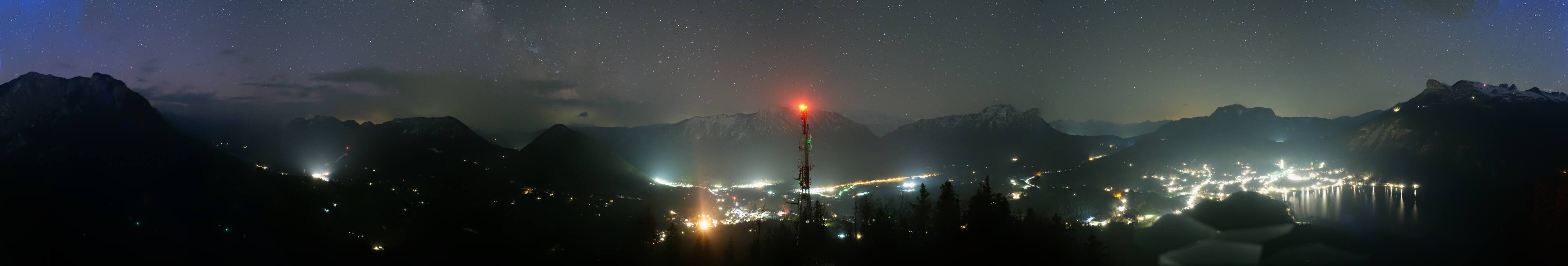 Archiv Foto Webcam Altaussee - Aussichtsturm Tressensteinwarte