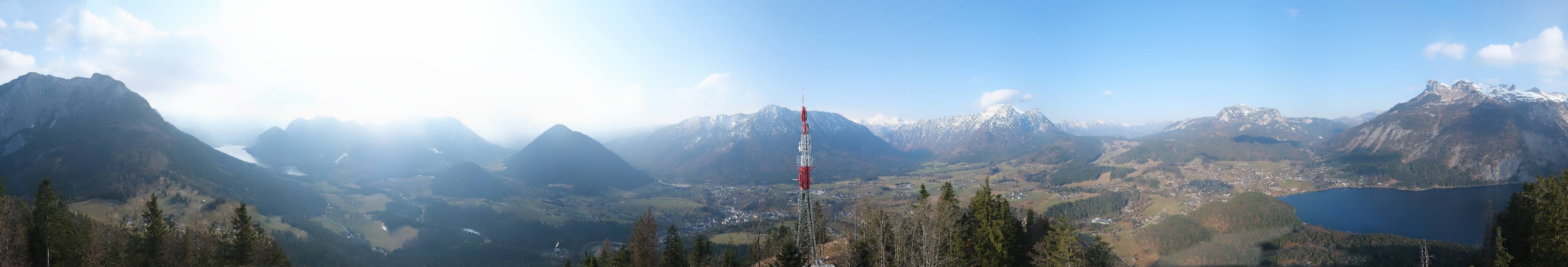 Archiv Foto Webcam Altaussee - Aussichtsturm Tressensteinwarte