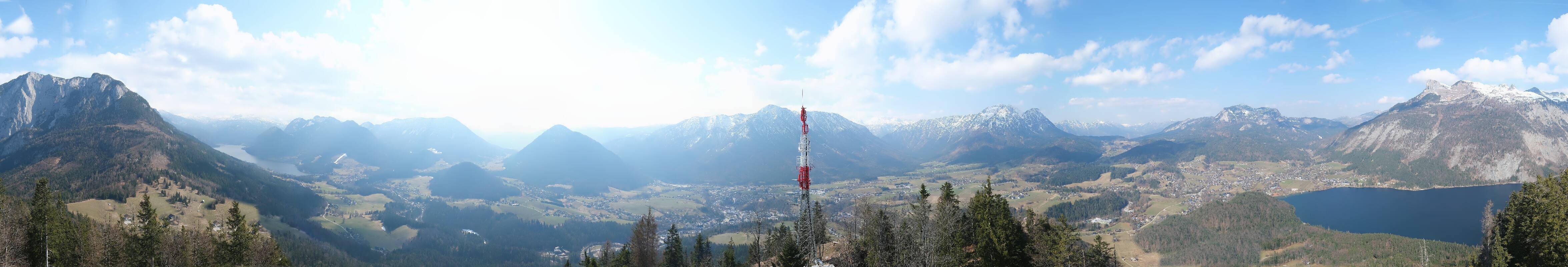 Archiv Foto Webcam Altaussee - Aussichtsturm Tressensteinwarte