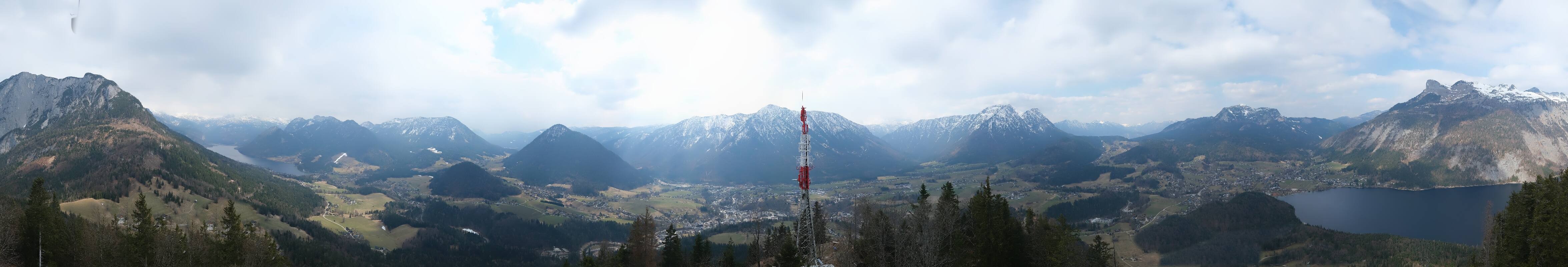 Archiv Foto Webcam Altaussee - Aussichtsturm Tressensteinwarte