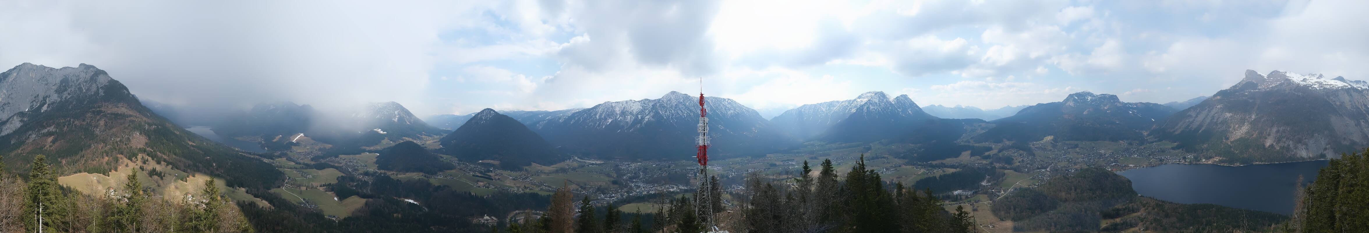 Archiv Foto Webcam Altaussee - Aussichtsturm Tressensteinwarte