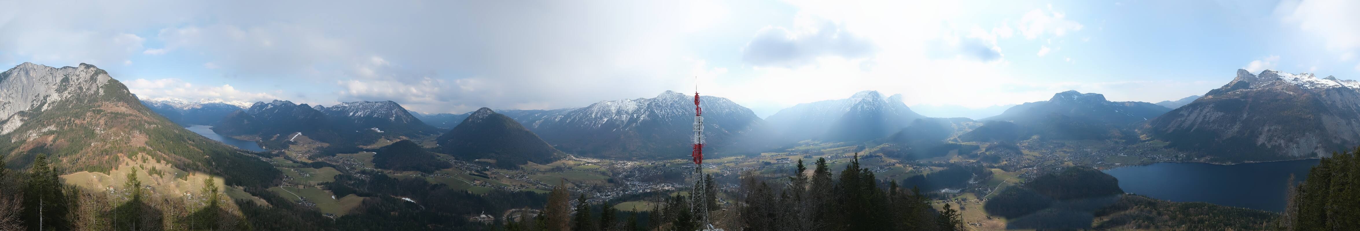 Archiv Foto Webcam Altaussee - Aussichtsturm Tressensteinwarte