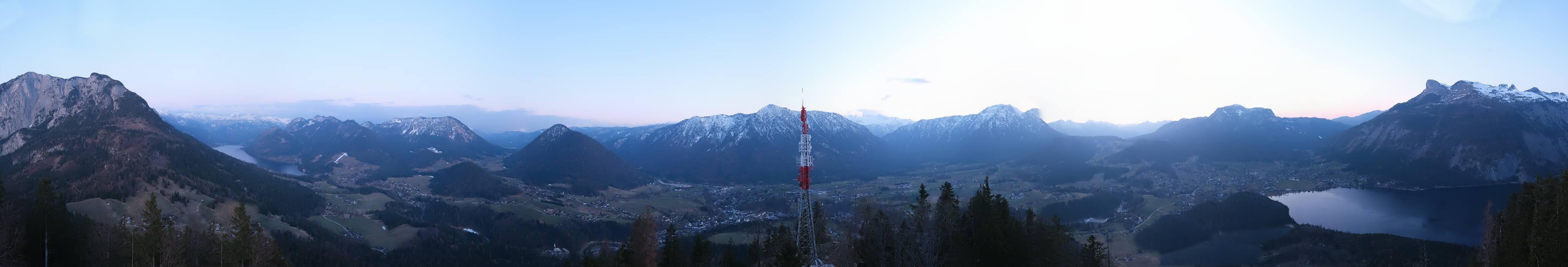 Archiv Foto Webcam Altaussee - Aussichtsturm Tressensteinwarte