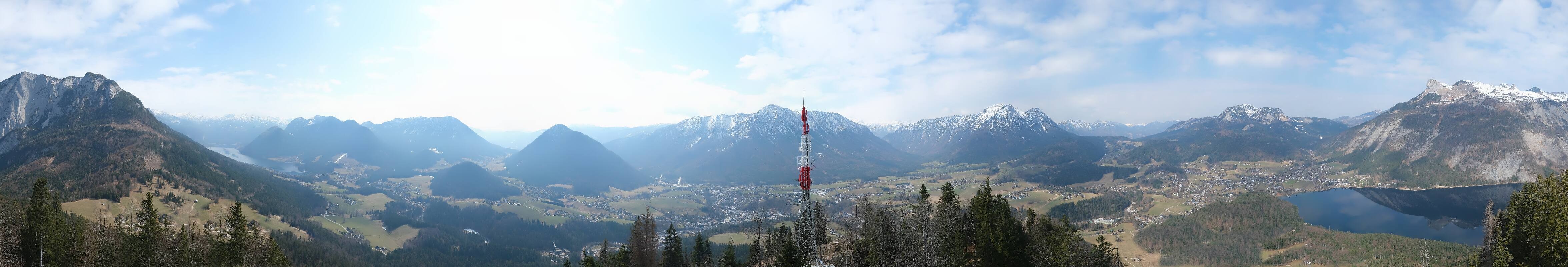 Archiv Foto Webcam Altaussee - Aussichtsturm Tressensteinwarte