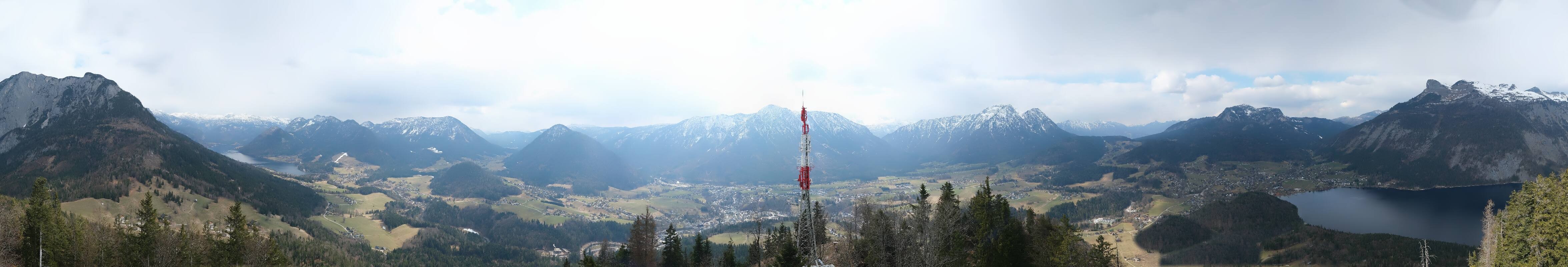 Archiv Foto Webcam Altaussee - Aussichtsturm Tressensteinwarte