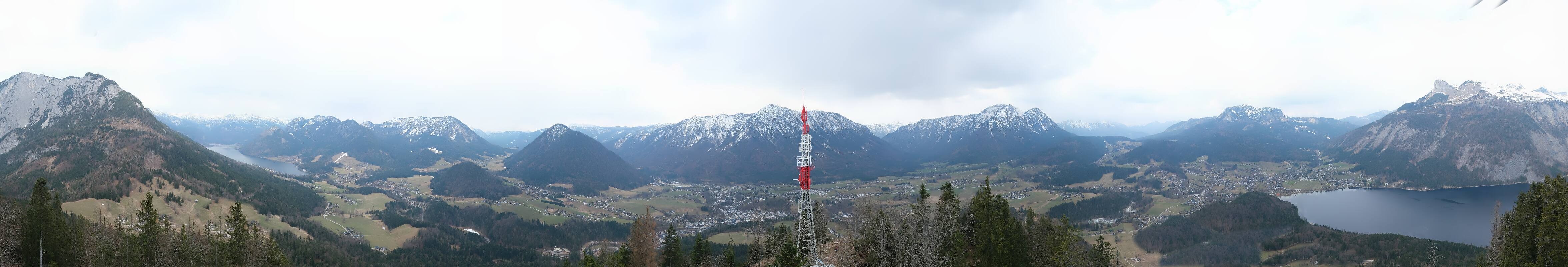 Archiv Foto Webcam Altaussee - Aussichtsturm Tressensteinwarte