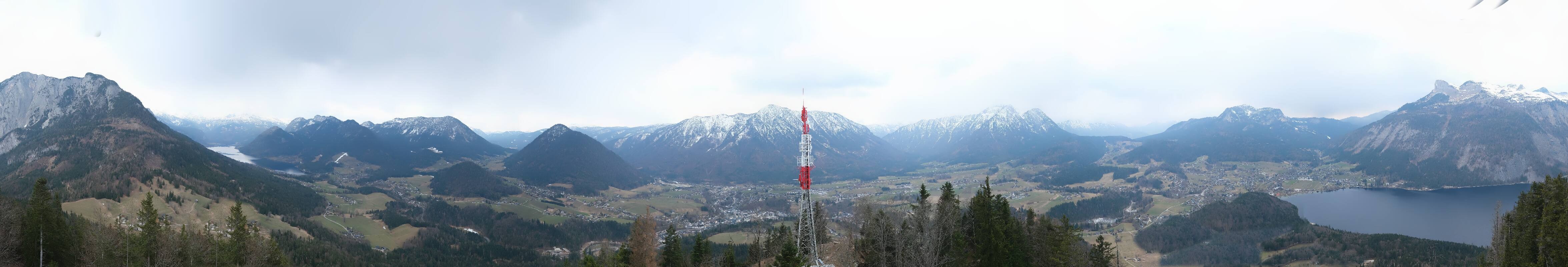 Archiv Foto Webcam Altaussee - Aussichtsturm Tressensteinwarte