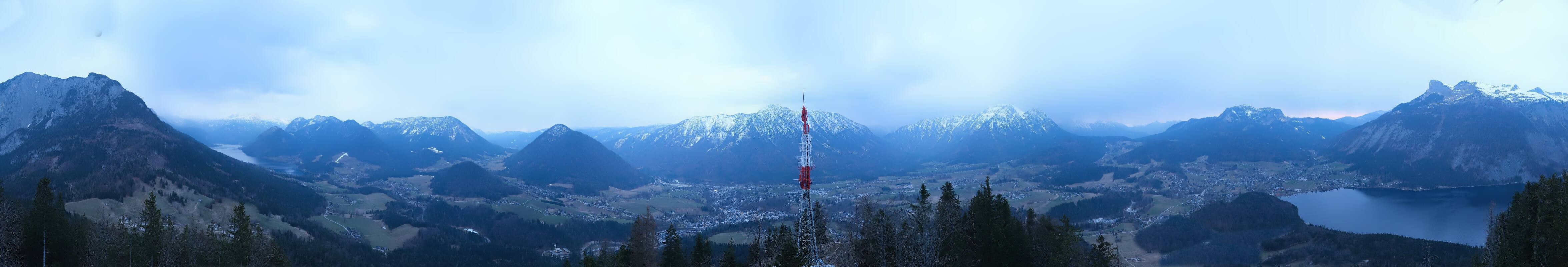 Archiv Foto Webcam Altaussee - Aussichtsturm Tressensteinwarte