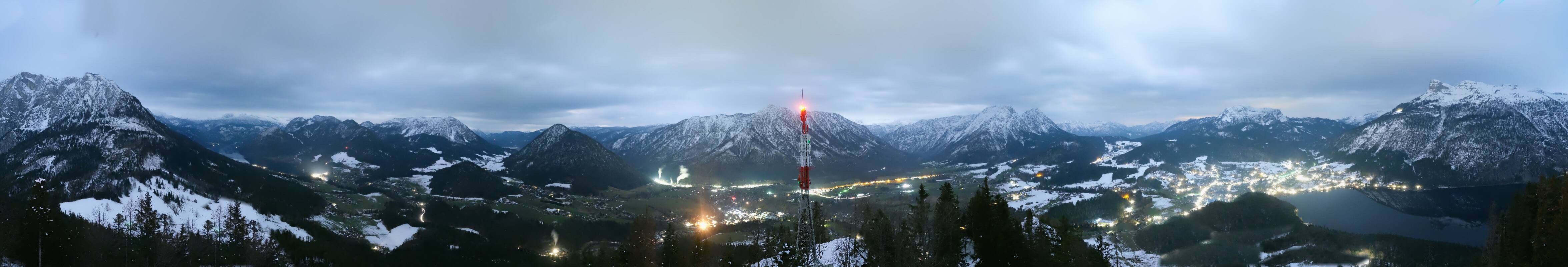 Archiv Foto Webcam Altaussee - Aussichtsturm Tressensteinwarte