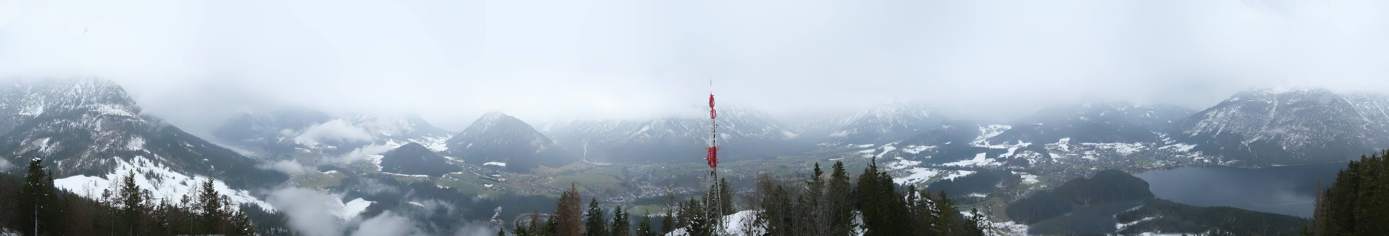 Archiv Foto Webcam Altaussee - Aussichtsturm Tressensteinwarte