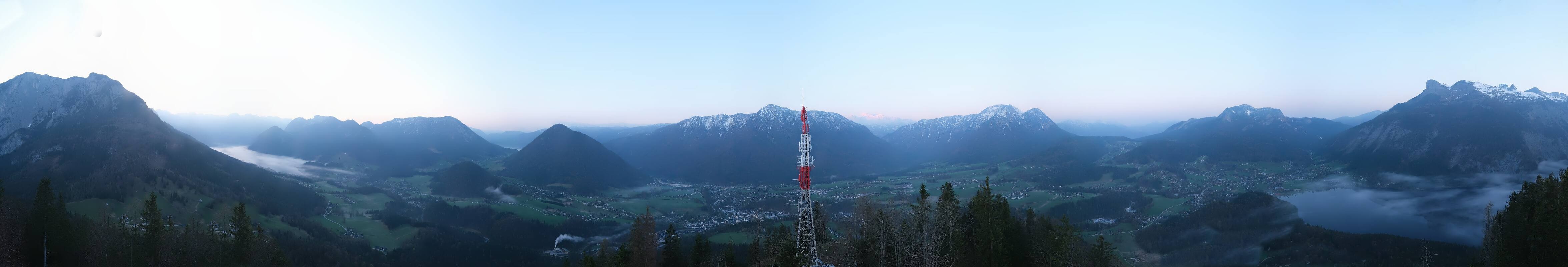 Archiv Foto Webcam Altaussee - Aussichtsturm Tressensteinwarte