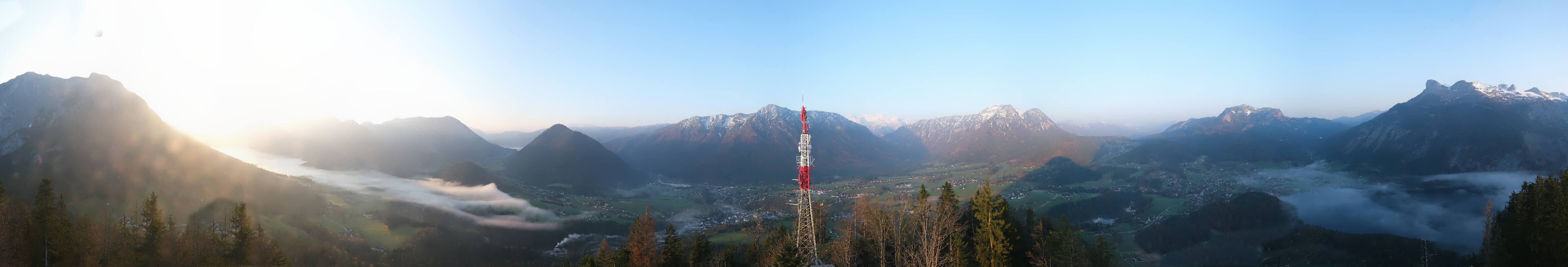 Archiv Foto Webcam Altaussee - Aussichtsturm Tressensteinwarte