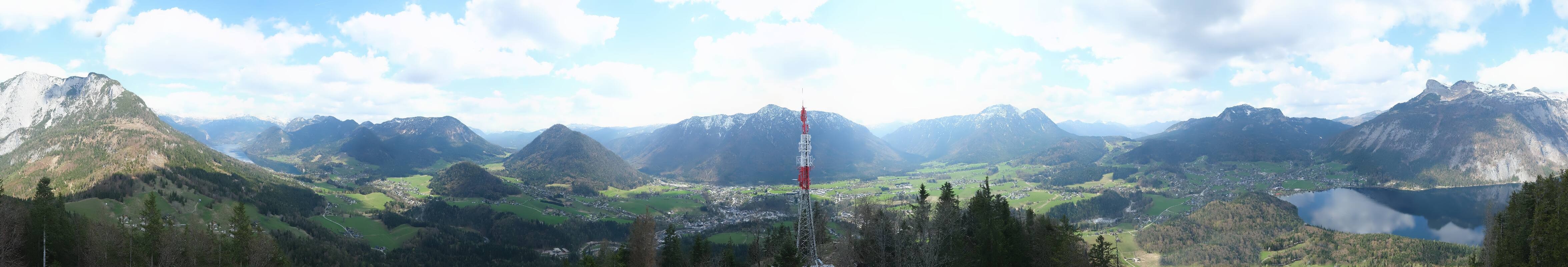 Archiv Foto Webcam Altaussee - Aussichtsturm Tressensteinwarte