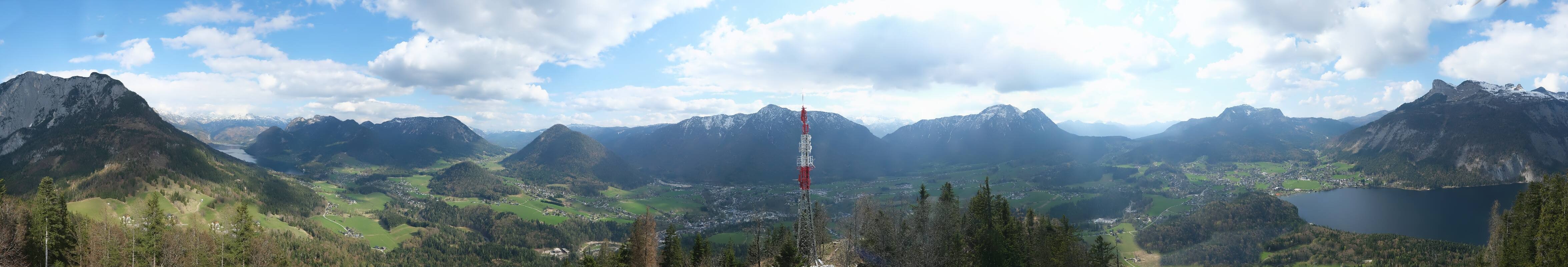 Archiv Foto Webcam Altaussee - Aussichtsturm Tressensteinwarte