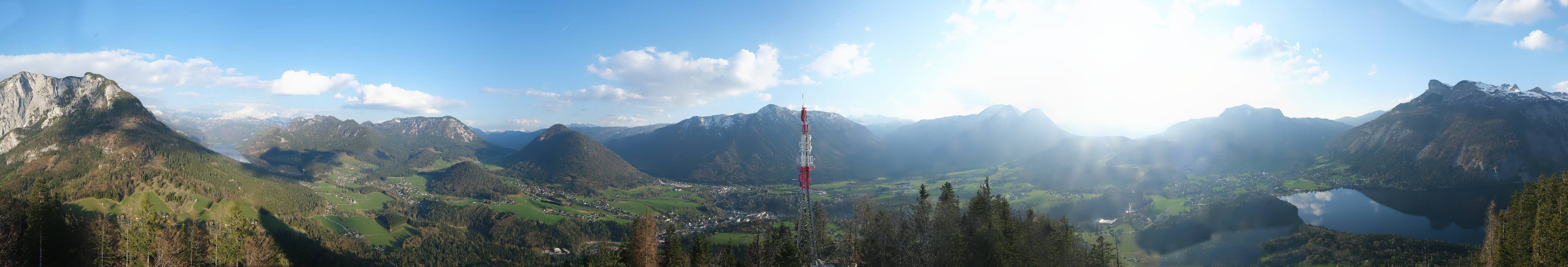 Archiv Foto Webcam Altaussee - Aussichtsturm Tressensteinwarte