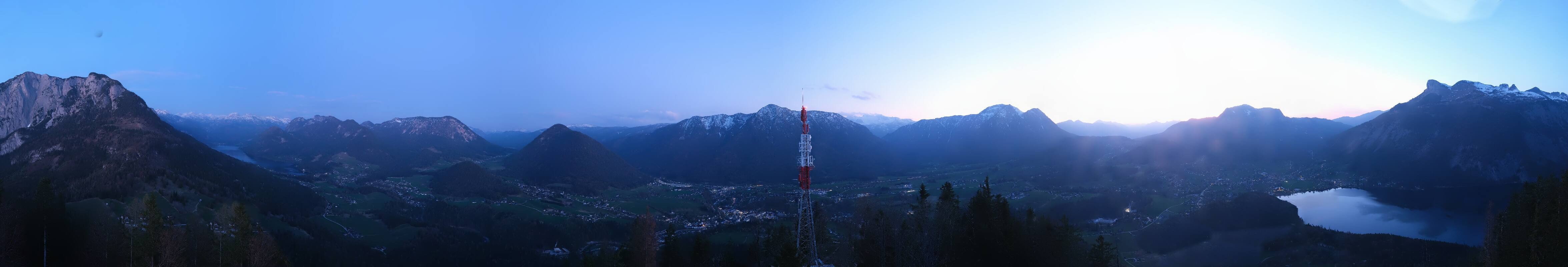 Archiv Foto Webcam Altaussee - Aussichtsturm Tressensteinwarte