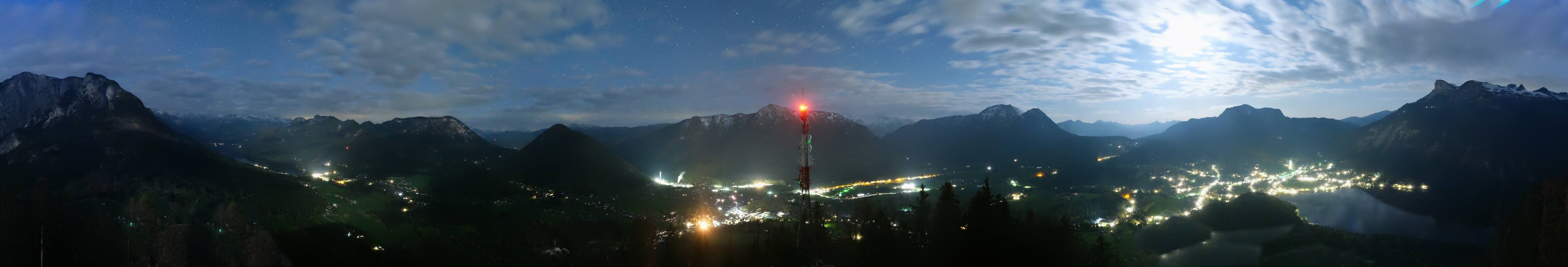 Archiv Foto Webcam Altaussee - Aussichtsturm Tressensteinwarte