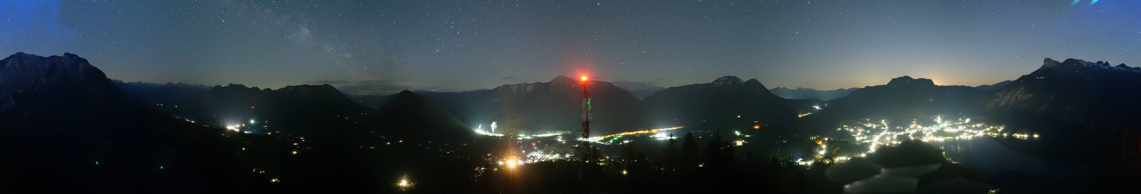 Archiv Foto Webcam Altaussee - Aussichtsturm Tressensteinwarte