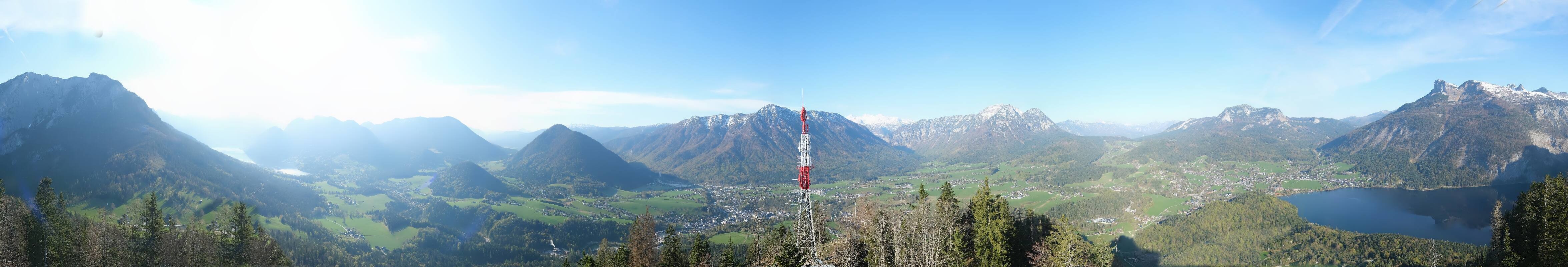 Archiv Foto Webcam Altaussee - Aussichtsturm Tressensteinwarte