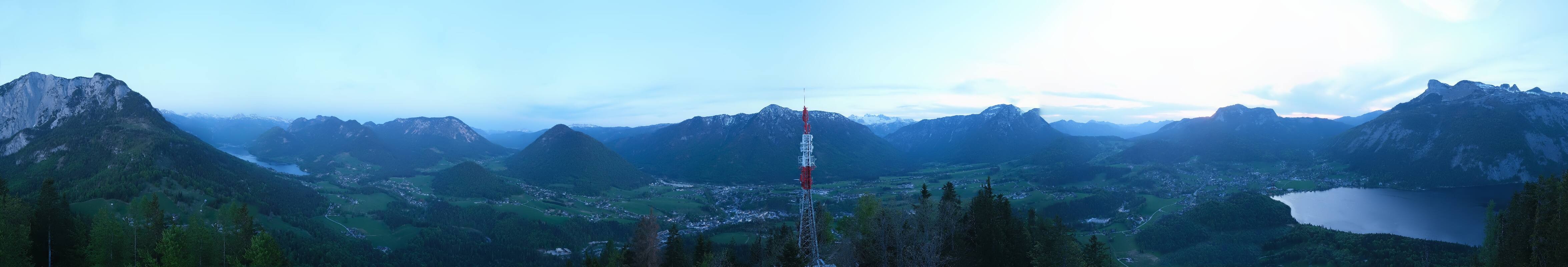 Archiv Foto Webcam Altaussee - Aussichtsturm Tressensteinwarte