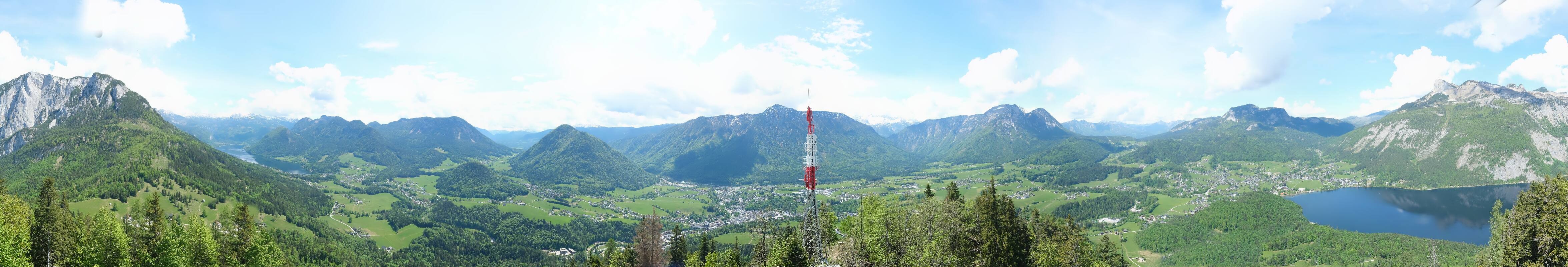 Archiv Foto Webcam Altaussee - Aussichtsturm Tressensteinwarte