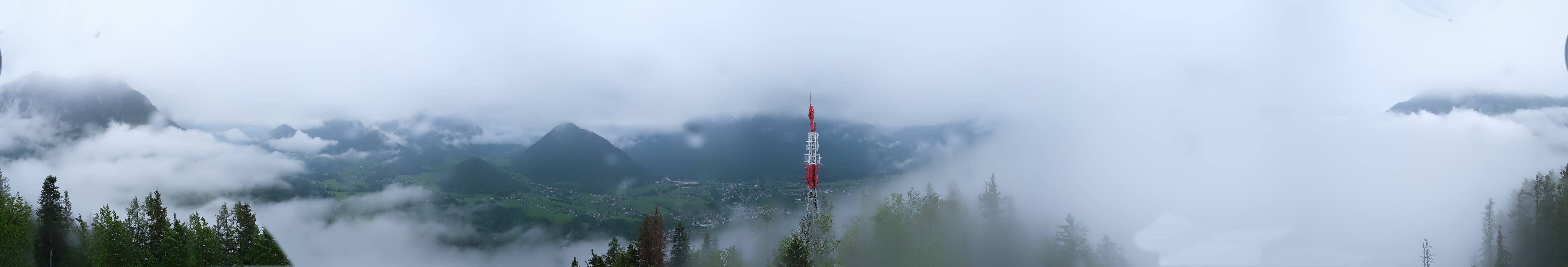 Archiv Foto Webcam Altaussee - Aussichtsturm Tressensteinwarte