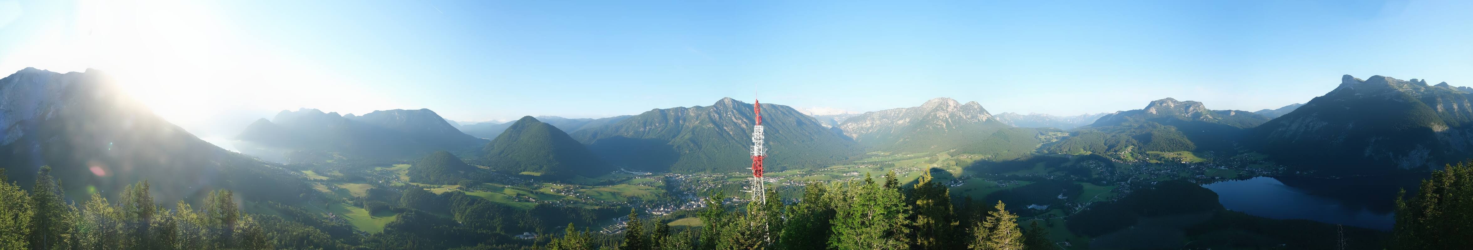 Archiv Foto Webcam Altaussee - Aussichtsturm Tressensteinwarte