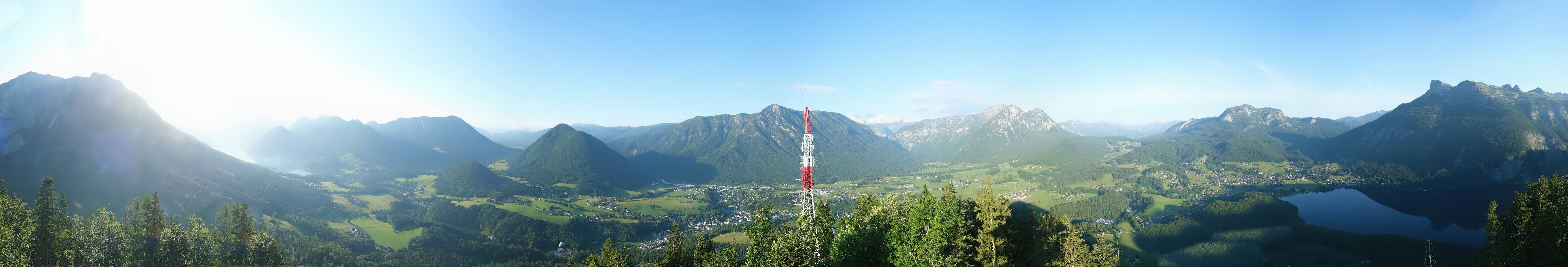 Archiv Foto Webcam Altaussee - Aussichtsturm Tressensteinwarte