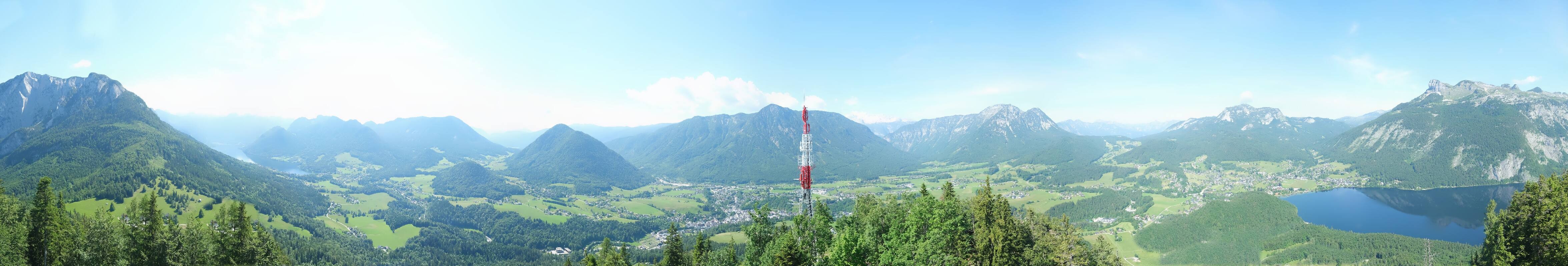 Archiv Foto Webcam Altaussee - Aussichtsturm Tressensteinwarte