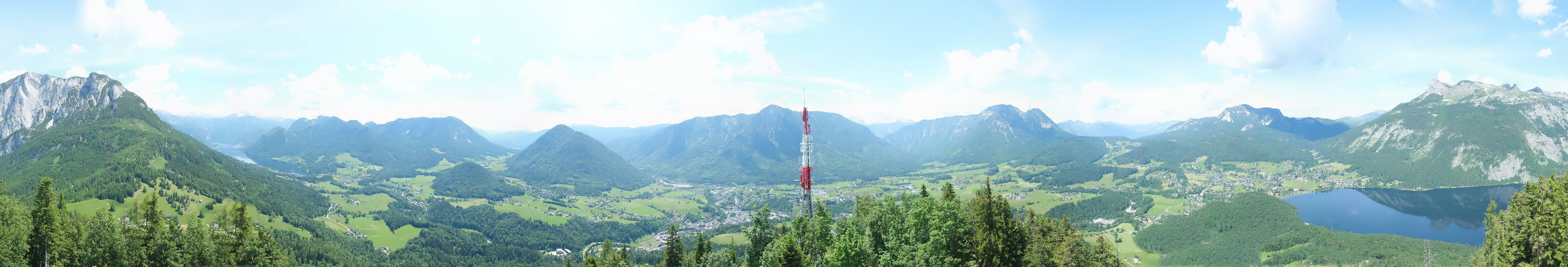 Archiv Foto Webcam Altaussee - Aussichtsturm Tressensteinwarte