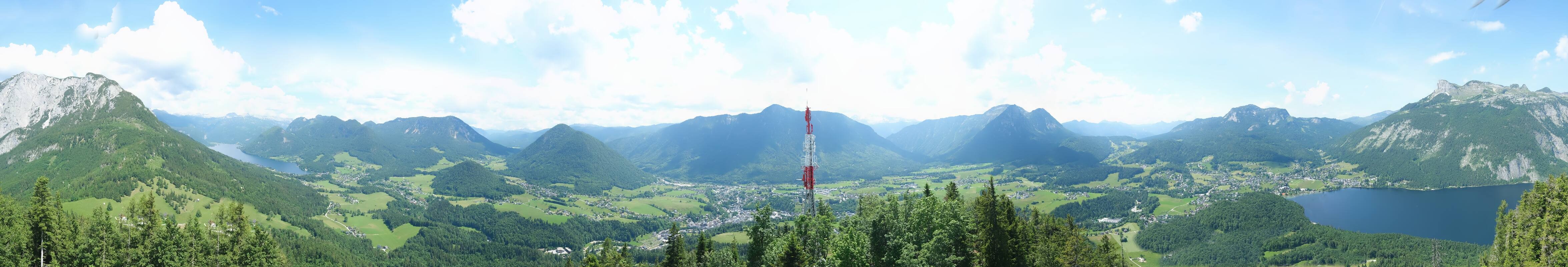 Archiv Foto Webcam Altaussee - Aussichtsturm Tressensteinwarte