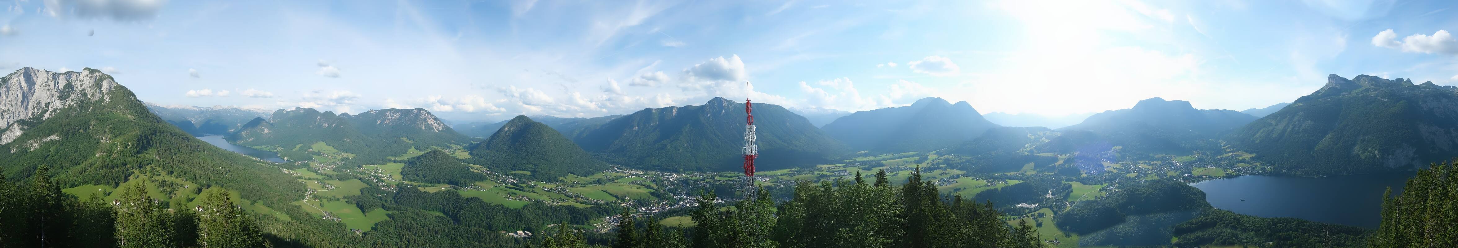 Archiv Foto Webcam Altaussee - Aussichtsturm Tressensteinwarte