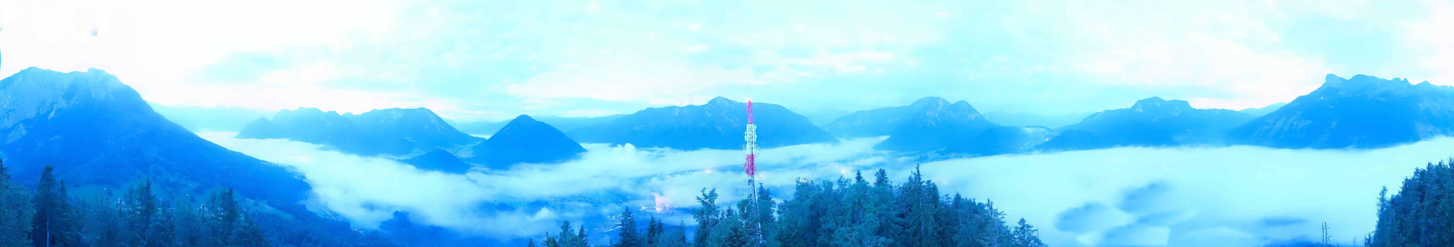 Archiv Foto Webcam Altaussee - Aussichtsturm Tressensteinwarte