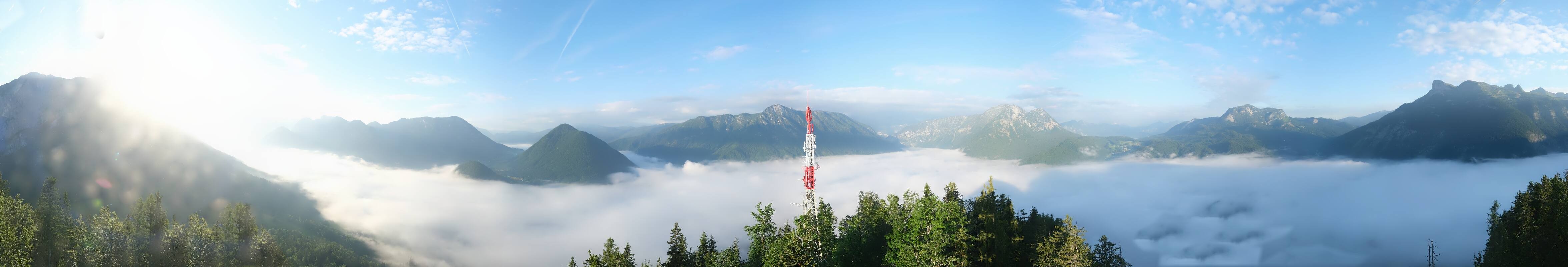 Archiv Foto Webcam Altaussee - Aussichtsturm Tressensteinwarte