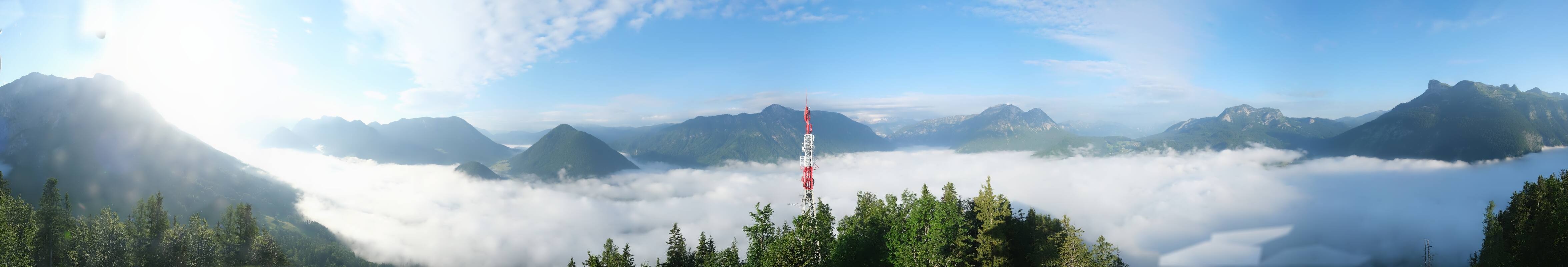 Archiv Foto Webcam Altaussee - Aussichtsturm Tressensteinwarte