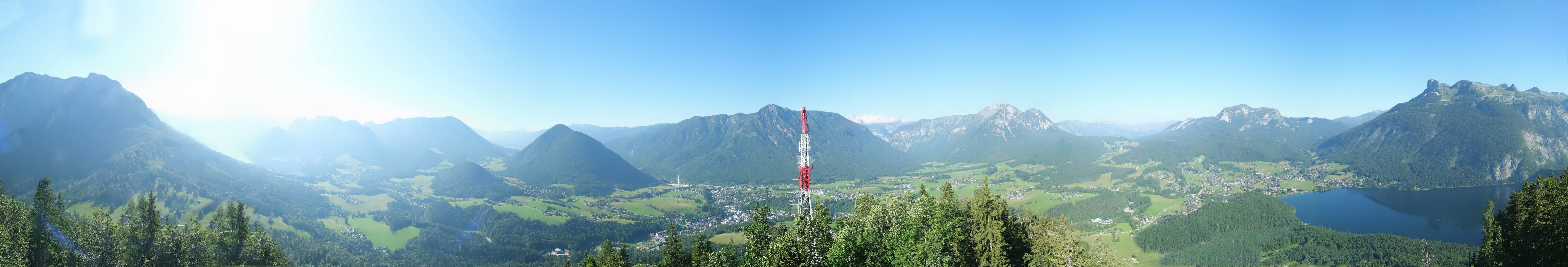 Archiv Foto Webcam Altaussee - Aussichtsturm Tressensteinwarte