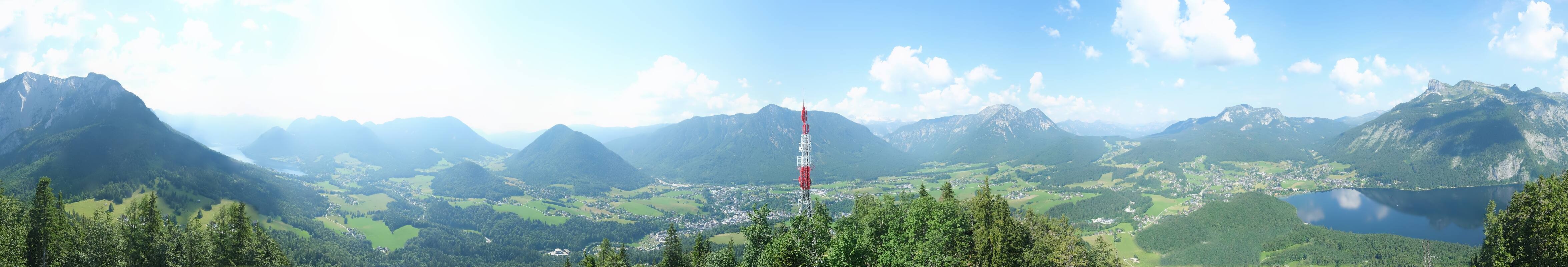 Archiv Foto Webcam Altaussee - Aussichtsturm Tressensteinwarte