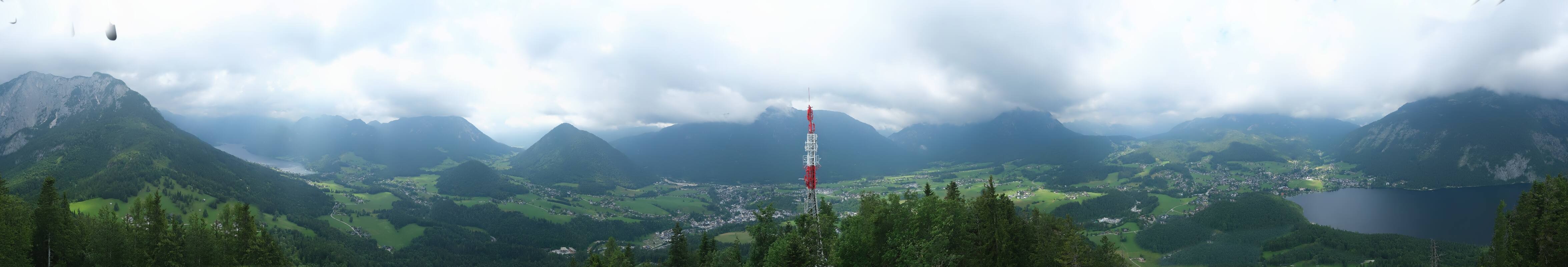 Archiv Foto Webcam Altaussee - Aussichtsturm Tressensteinwarte