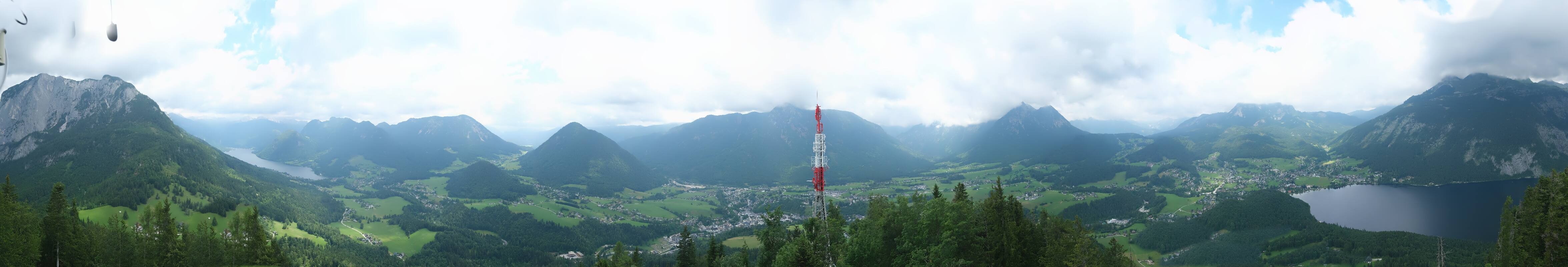 Archiv Foto Webcam Altaussee - Aussichtsturm Tressensteinwarte