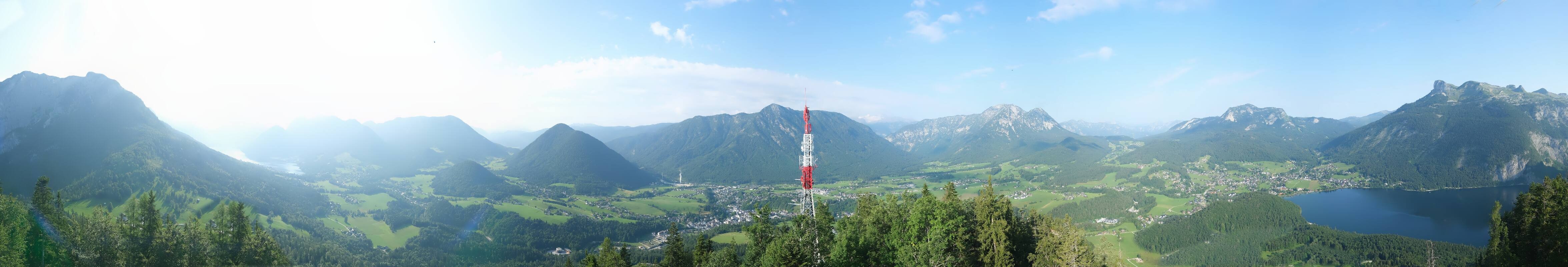 Archiv Foto Webcam Altaussee - Aussichtsturm Tressensteinwarte