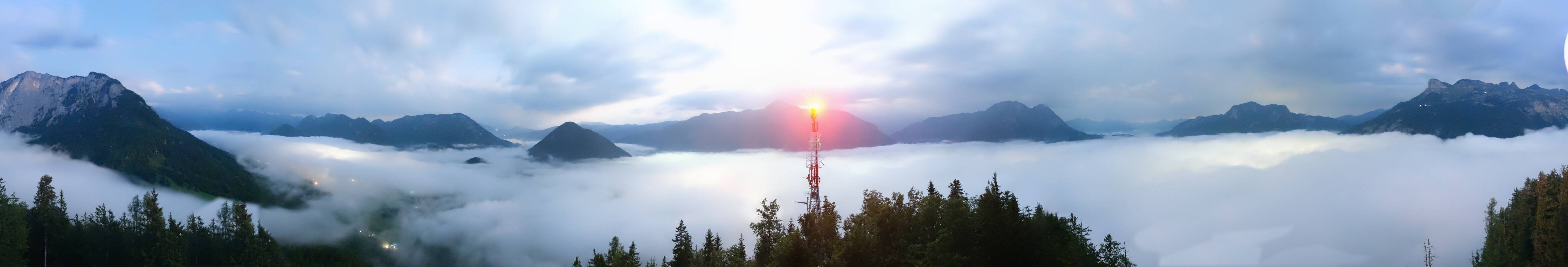 Archiv Foto Webcam Altaussee - Aussichtsturm Tressensteinwarte