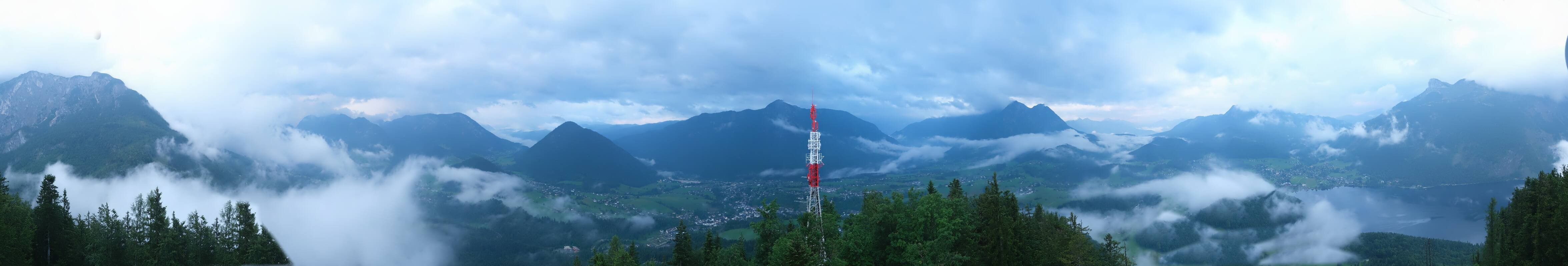 Archiv Foto Webcam Altaussee - Aussichtsturm Tressensteinwarte