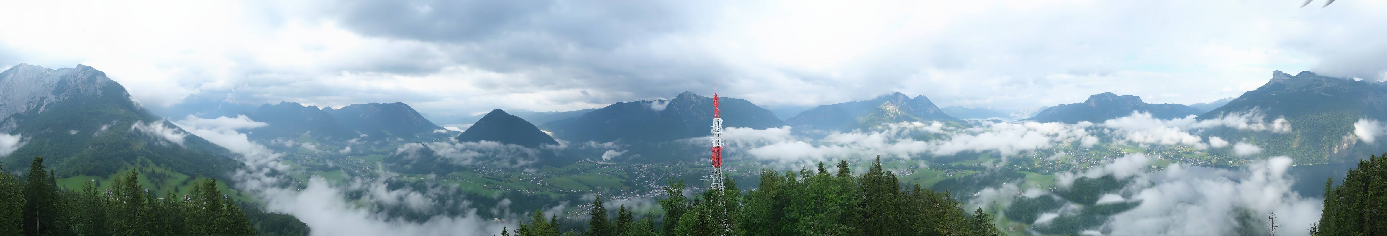 Archiv Foto Webcam Altaussee - Aussichtsturm Tressensteinwarte