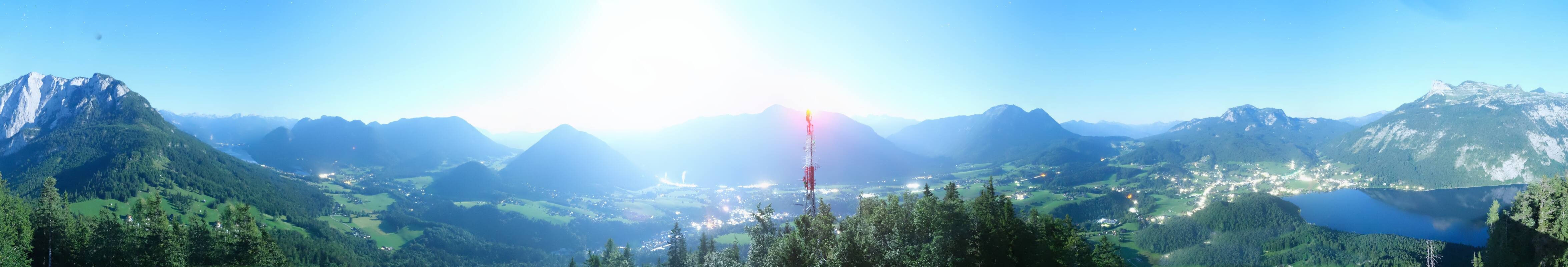 Archiv Foto Webcam Altaussee - Aussichtsturm Tressensteinwarte