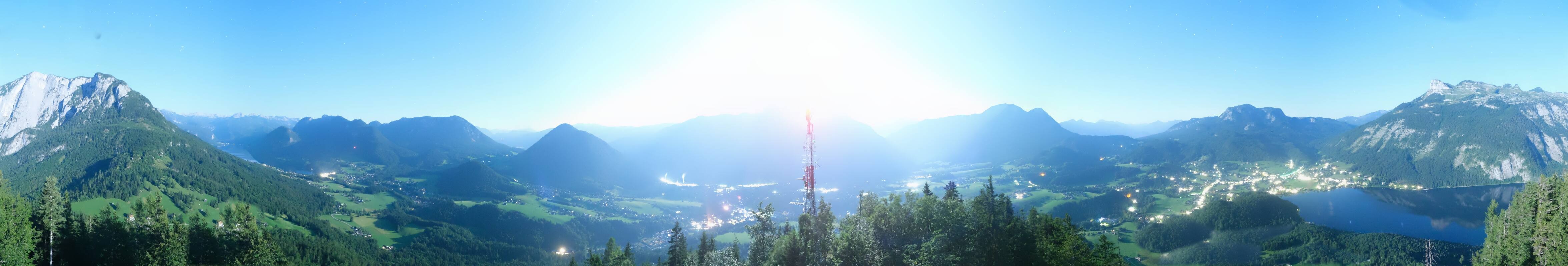 Archiv Foto Webcam Altaussee - Aussichtsturm Tressensteinwarte