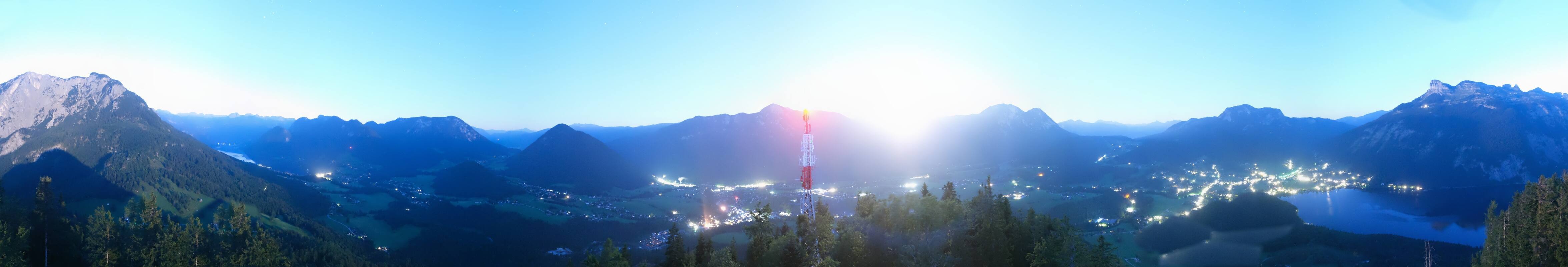 Archiv Foto Webcam Altaussee - Aussichtsturm Tressensteinwarte