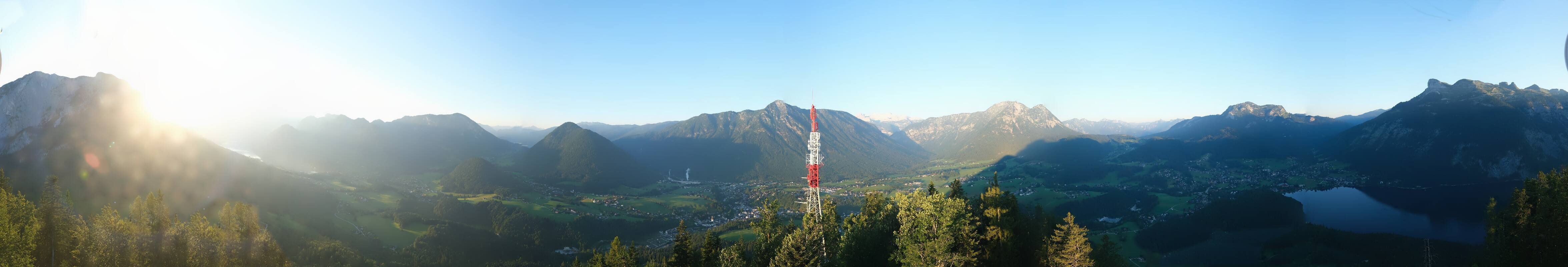 Archiv Foto Webcam Altaussee - Aussichtsturm Tressensteinwarte