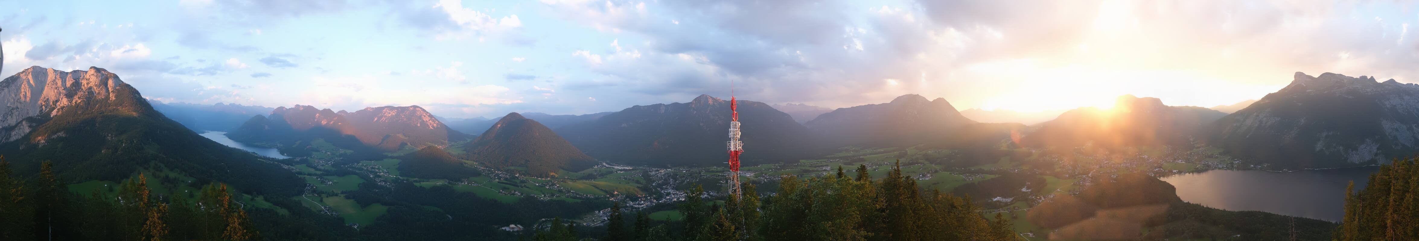 Archiv Foto Webcam Altaussee - Aussichtsturm Tressensteinwarte